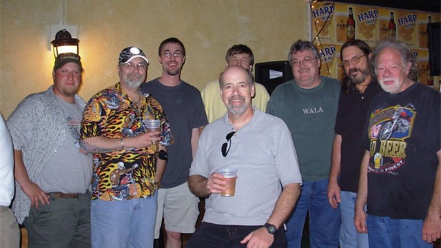 MFDA dart league photo, Bill Krause