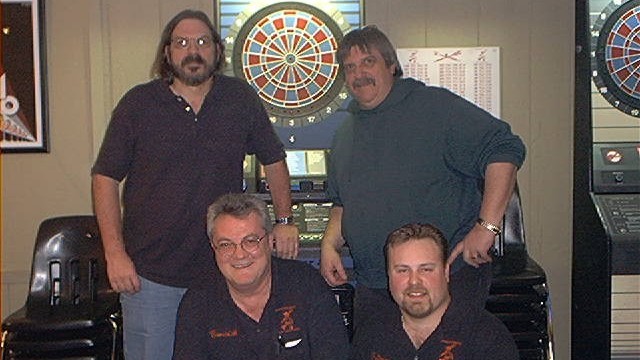 MFDA dart league photo, 2005 Fall — 1st place