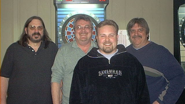 MFDA dart league photo, 2005 Spring — 1st place
