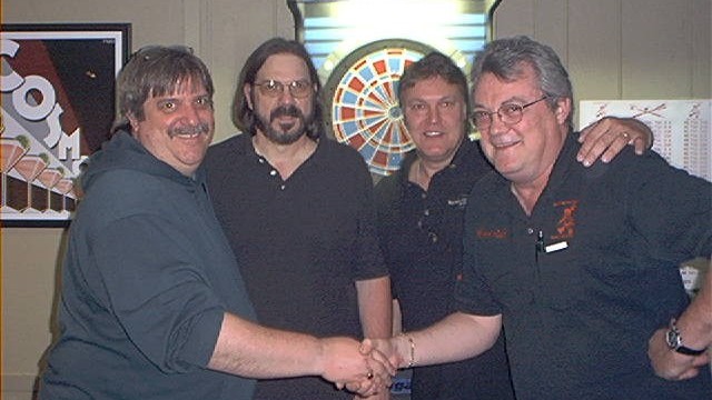 MFDA dart league photo, 2006 Spring — 2nd place