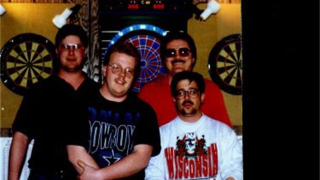 MFDA dart league photo, 1994 Spring — 1st place