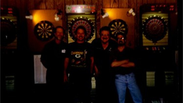 MFDA dart league photo, 1997 Fall — 5th place