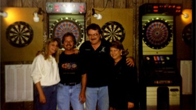 MFDA dart league photo, 1998 Spring — 3rd place